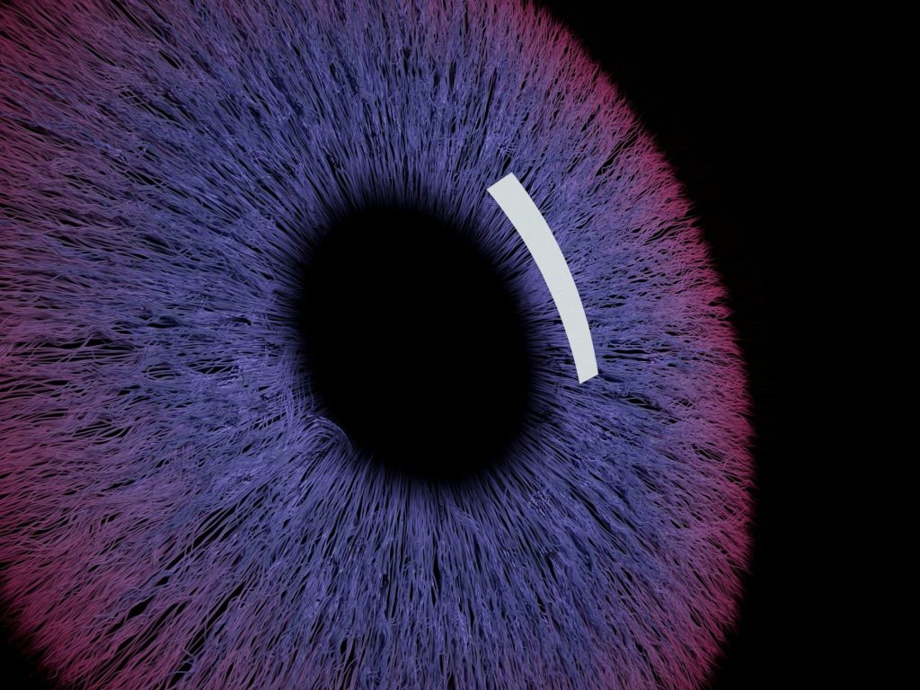 Digital eye illustration as, to gain financial data insights, the majority of family offices now turn to AI, according to new research from Ocorian.