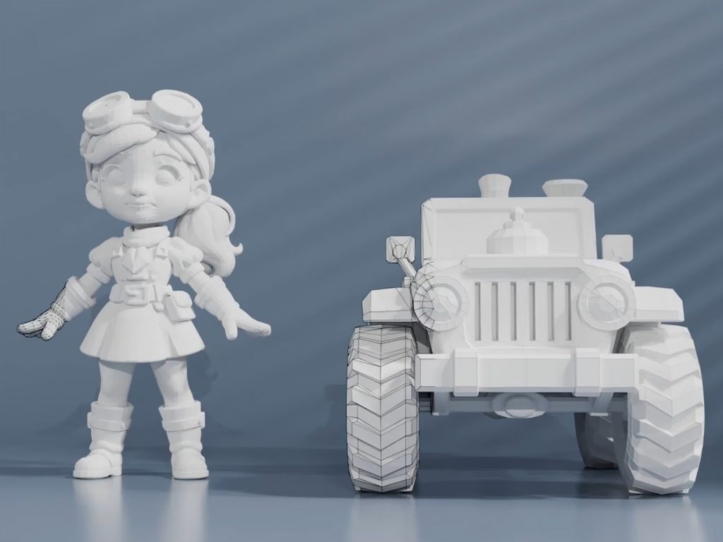 3D assets being generated as Tencent releases its new Hunyuan3D-PolyGen model that could be quite literally game-changing for how developers create 3D assets.